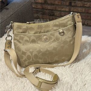Coach Gold Crossbody Bag